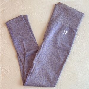 Gymshark Adapt Animal Seamless Leggings- Lilac